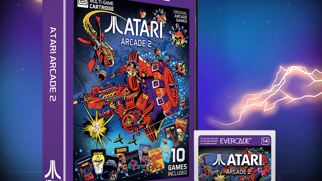 Atari Arcade 2 Evercade packshot