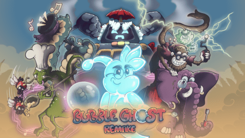 Bubble Ghost Remake characters