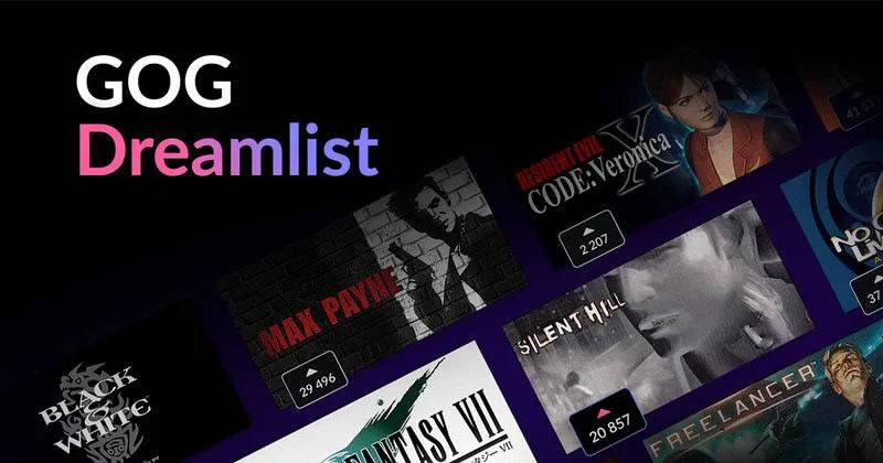 GOG Launches Dreamlist: Request Your Favorite Retro Games