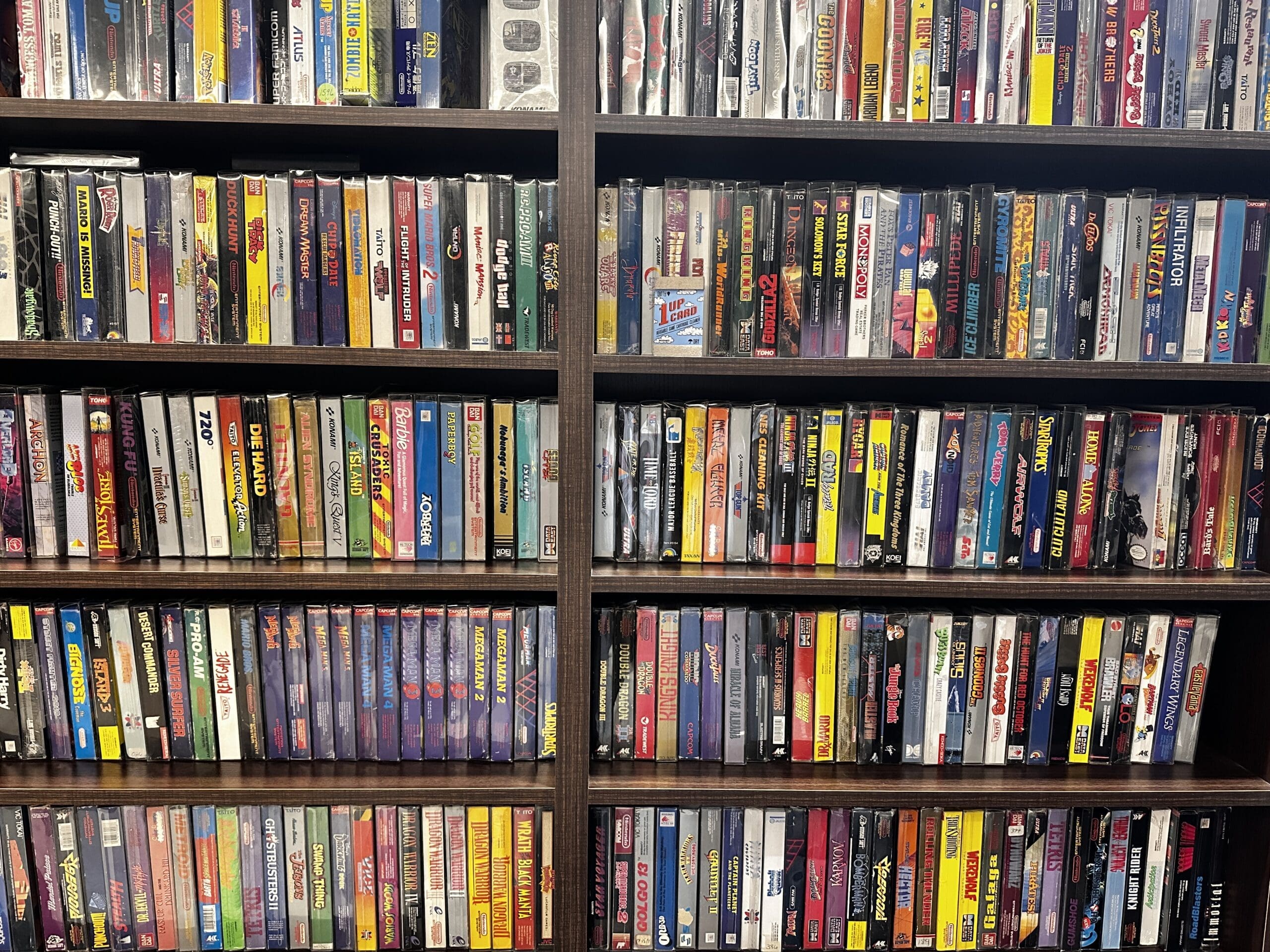 NES Games Wall