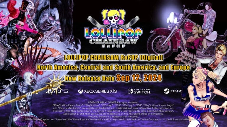 Lollipop Chainsaw RePOP's release date is now September 12 in the West