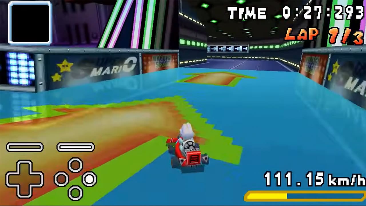 Mario Kart DS trick shortcut