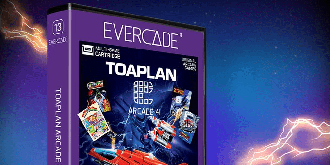 Toaplan Arcade 4 Evercade case