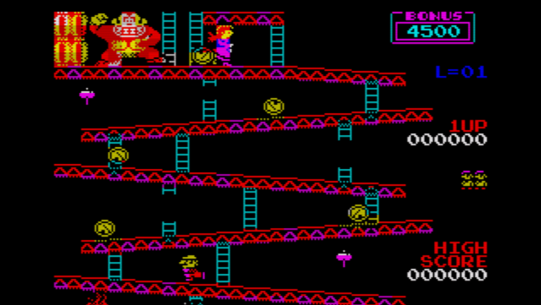 ZX Spectrum Donkey Kong