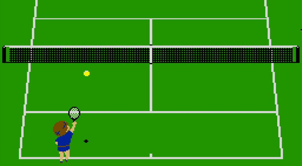 Family Tennis Arcade Archives screenshot