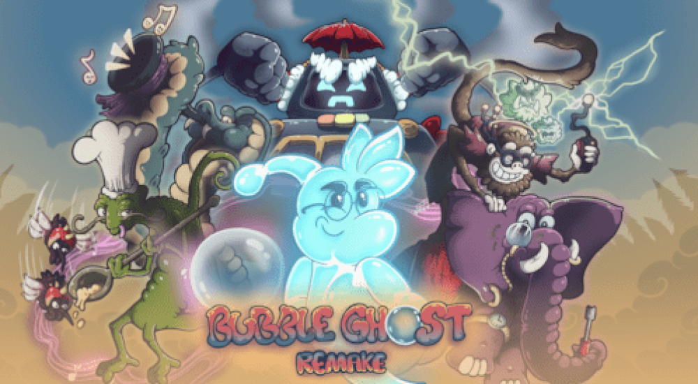 Bubble Ghost Remake characters