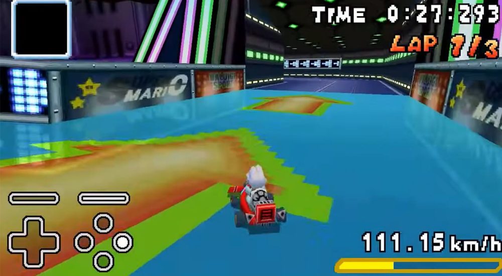 Mario Kart DS trick shortcut