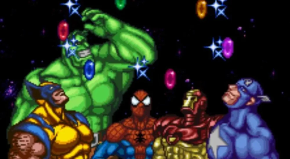 Marvel Super Heroes in War of the Gems