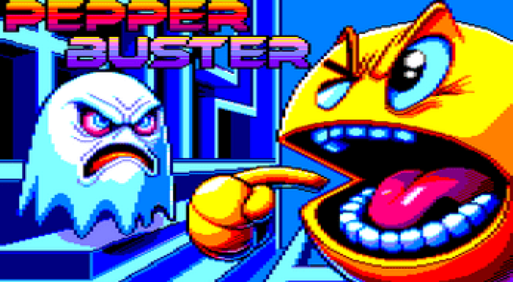 Amstrad CPC homebrew game Pepper Buster