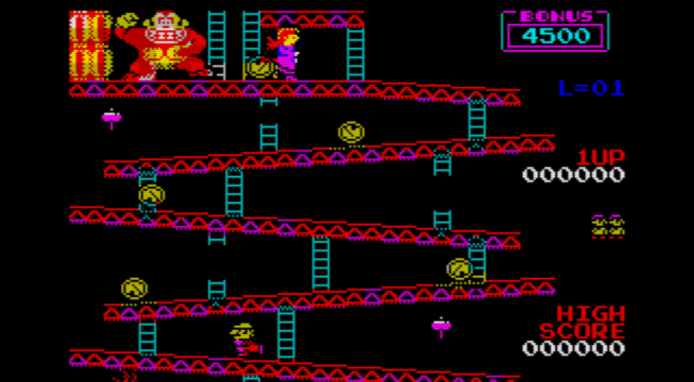 ZX Spectrum Donkey Kong