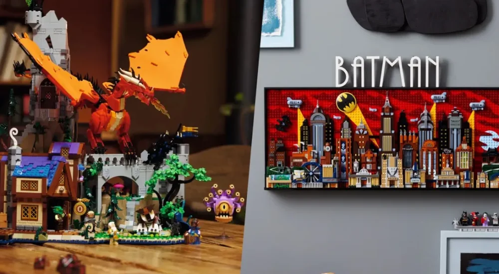 Build Your Own Adventure Lego's Batman: The Animated Series And Dungeons & Dragons Sets Available Now